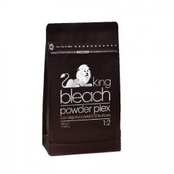 Обезцветяваща пудра с плекс защита на косата 9 тона - Bleaching Powder King Bleach Plex 500 гр