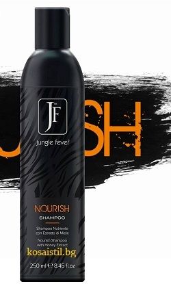 Подхранващ шампоан за увредена коса - Jungle Fever Nourish Shampoo 250 мл