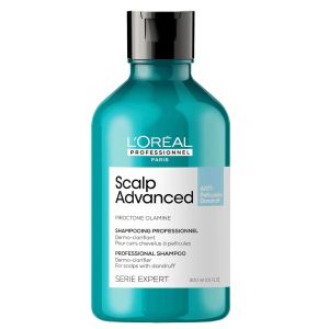 Шампоан против пърхот - L'Oréal Professionnel Scalp Advanced Anti-Dandruff Dermo-Clarifier Shampoo 300 мл