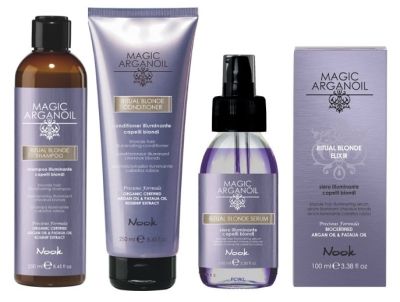 Серия с арганово масло за блондинки - Nook  Blonde Magic Argan