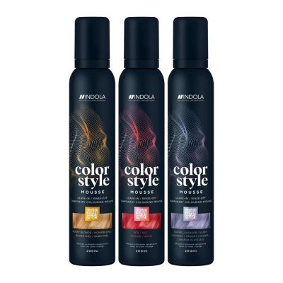 Indola Color Style Mousse - Оцветяващи пяни
