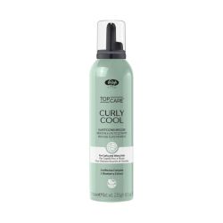 Мус за еластични къдрици - Lisap Top Care Curly Cool Elasticizing Mousse 250 мл