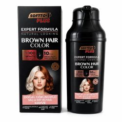 Боя за коса за 10 минути - Кафяво - Softtoplus Expert Woman Brown 400 мл