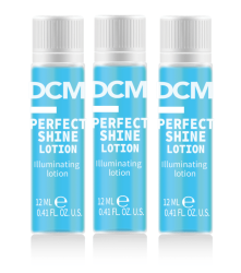 Ампули за моментално възстановяване, озаряване и блясък на косата - Diapason DCM Perfect Shine Lotion 3x12 мл