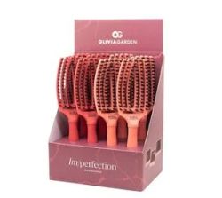 Професионална четка с глигански косъм (лимитирана серия) - Olivia Garden Fingerbrush I’m Perfection Limited Edition