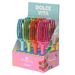 Професионална четка с глигански косъм (лимитирана серия) - Olivia Garden Fingerbrush Dolce Vita Limited Edition