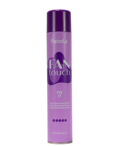 Лак за коса със силна фиксация - Fanola Fantouch Extra Strong Hair Fix It Spray 500 мл