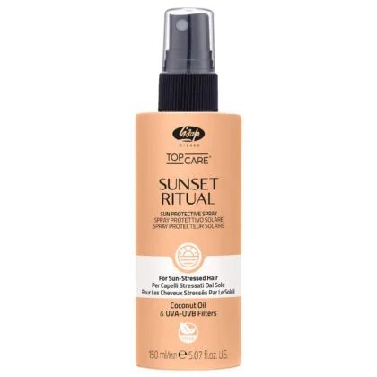 Слънцезащитен спрей за коса с UVA-UVB филтри - Lisap Milano Top Care Sunset Ritual Sun Protective Spray 150 мл
