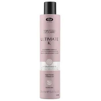 Шампоан за непокорни коси - Lisap Ultimate K Maintaining Shampoo 250 мл