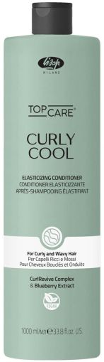  Балсам за еласични къдрици - Lisap Top Care Curly Cool Elasticizing Conditioner 1000 мл