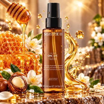 Спрей-масло без отмиване с екстракт от мед - Selective Professional ONcare Gloss ONcare Gloss Leave-in Spray Oil 100 мл
