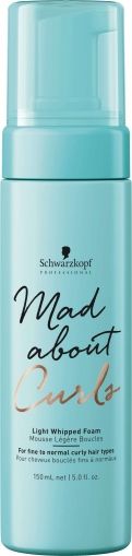 Лека пяна-суфле за къдрици Schwarzkopf Professional Mad About Curls Light Whipped Foam 150 мл