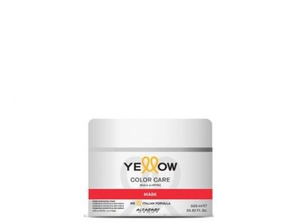 Подхранваща маска за боядисана коса и блясък Alfaparf Yellow Color care Mask 500мл