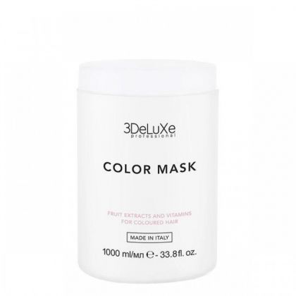 Маска за боядисана коса с екстракт от плодове и витамини Ново Сияние 3DeLuXe Color Mask - 1000 мл