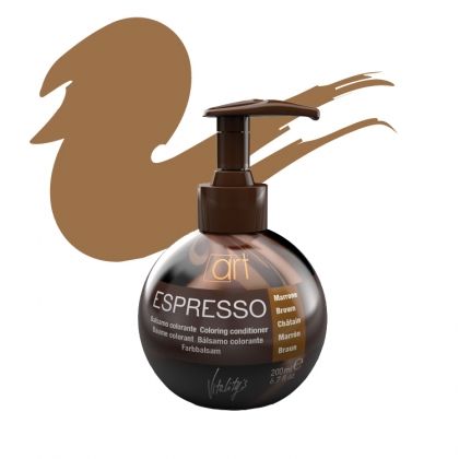  Vitalitys Espresso Balsam BROWN - балсам оцветител за боядисана в кафяви тонове коса 