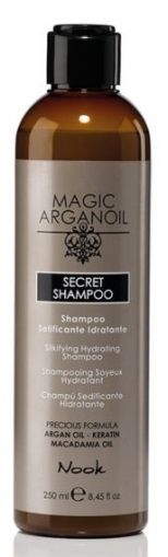 Шампоан с арган, кератин и макадамия - Nook Magic ArganOil Secret Shampoo 250 мл.