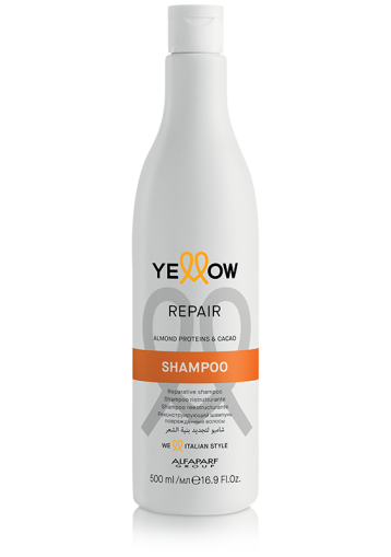 Възстановяващ шампоан за суха коса с какаово масло - Yellow Alfa Parf Repair Shampoo 500 мл