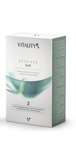 Къдрин без амоняк за  третирани коси N2 (комплект къдрин+фиксаж) - Vitality's Permanent Reshape Soft N2 2x100 мл