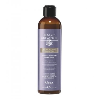 Шампоан с арган за руси коси - Nook Shampoo Ritual Blonde Magic Argan Oil 250 мл
