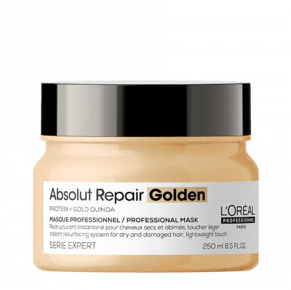 Златна маска за силно изтощена коса - L'Oréal Professionnel Absolut Repair Golden  Mask 250 мл.
