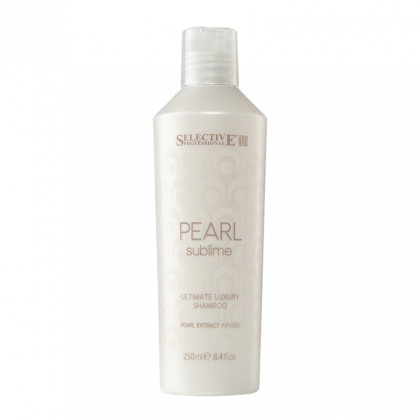 Шампоан за блясък на изсветлени и третирани коси - Selective Professional Pearl Sublime Ultimate Luxury Shampoo 250 мл