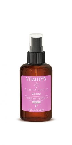 Термозащитен серум за боядисана коса - Vitality's Care&Style Chroma Hair Protector  150 мл