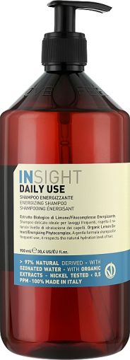 Енергизиращ шампоан за честа употреба с лимон - Insight Daily Use Energizing Shampoo 900 мл