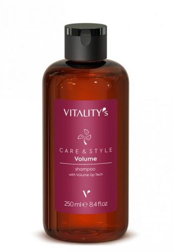 Шампоан за обем с ехинацея, лешници и органичен ориз - Vitality's Care&Style Volume Shampoo 250 мл