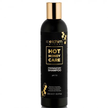 Подхранващ и хидратиращ шампоан с алкално pH - Elchim Hot Honey Care Preparatory Shampoo 250 мл