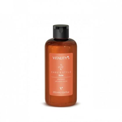 Шампоан с пантенол и маракуя  за след слънце - Vitality's Care & Style Sole After Sun Shampoo 250 мл