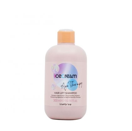 Регенериращ шампоан за третирани и порозни коси - Inebrya-Ice Cream  Age Therapy Shampoo 300 мл.