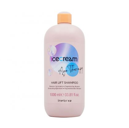 Регенериращ шампоан за третирани и порьозни коси - Inebrya-Ice Cream Shampoo1000 мл.
