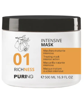 Маска за суха коса с ленено семе и каротин - Nook Puring Richness Mask 500 мл