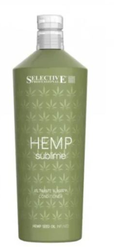 Хидратиращ балсам с коноп за суха коса - Selective Professional Hemp Sublime Ultimate Luxury Conditioner 1000 мл