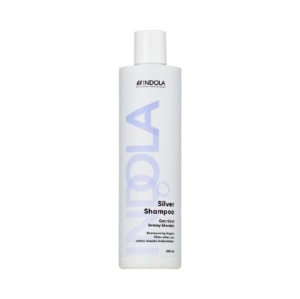 Сребърен шампоан за матиране на руси коси -  Indola Silver Shampoo 300 мл.