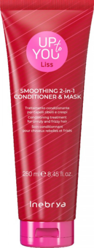 Изглаждаща маска-балсам 2в1 -Inebrya Up To You Liss Smoothing 2-in-1 Conditioner & Mask 250