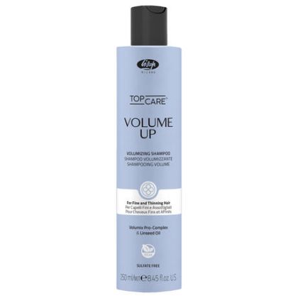 Уплътняващ шампоан за допълнителен обем на тънка коса - Lisap Top Care Volume UpbVolumizing  Shampoo 250 мл