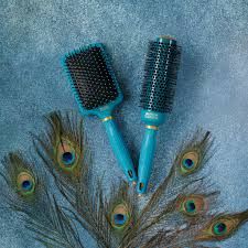 Четка за разресване ''Паун"" - Olivia Garden Paddle Brush - Peacock