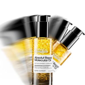 Двуфазно възстановяващо олио за блясък - Absolut Repair Molecular Oil 90 мл