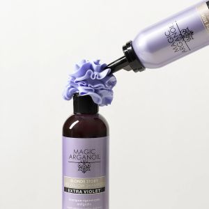 Анти-жълт шампоан за руси коси - Nook Blonde Story Extra Violet No Yellow Shampoo 250 мл