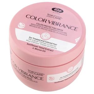 Маска за удължаване трайността на  боядисана коса - Lisap Top Care Color Vibrance Color Protecting Mask 200 мл