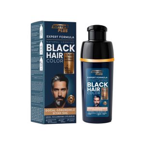 Мъжка боя за коса  - Черно - Softto Plus Expert Formular Hair Color Black 400 мл