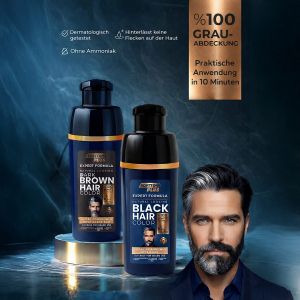 Мъжка боя за коса  - Черно - Softto Plus Expert Formular Hair Color Black 400 мл