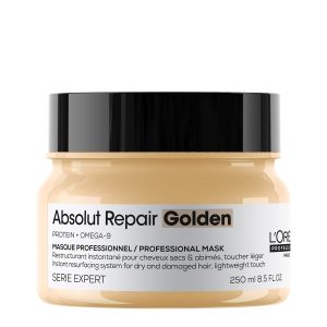 Златна маска за силно изтощена коса - L'Oréal Professionnel Absolut Repair Golden  Mask 250 мл.