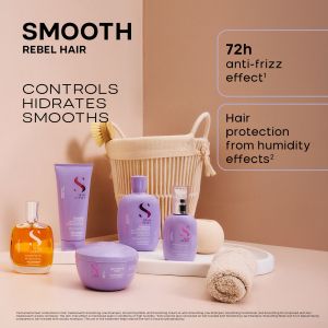 Термозащитен спрей против заплитане - Alfaparf Semi di Lino Smooth Frizz Defeat Spray 125 мл