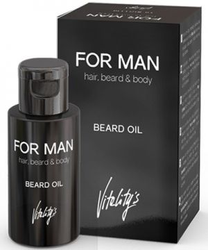 Омекотяващо сухо масло за брада Vitality's Beard oil 30 мл.