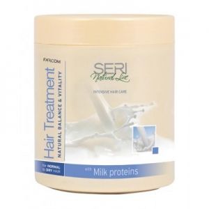 Маска за къдрава и буйна коса с млечни протеини Seri 1000 мл.