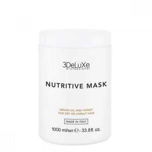 Дълбоко хидратираща маска с арганово масло и мед 3DeLuXe Nutritive Mask 1000 мл