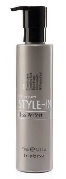 Флуид за изправяне и изглаждане на косата - Inebrya Style- In Liss Perfect Fluid 200 мл