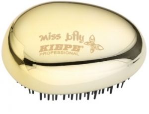 Четка за коса - злато Kiepe Miss BFLY Gold